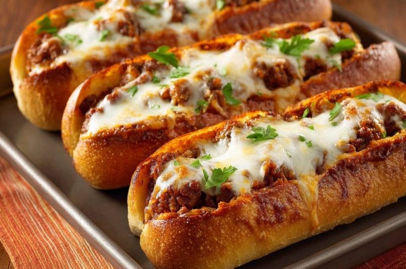 Hack-Käse-Brötchen