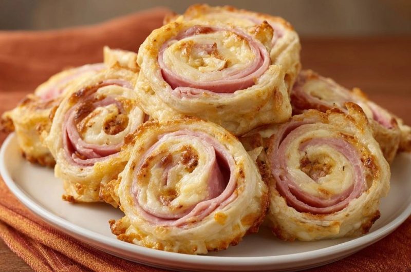 Schinken-Käse-Rollen