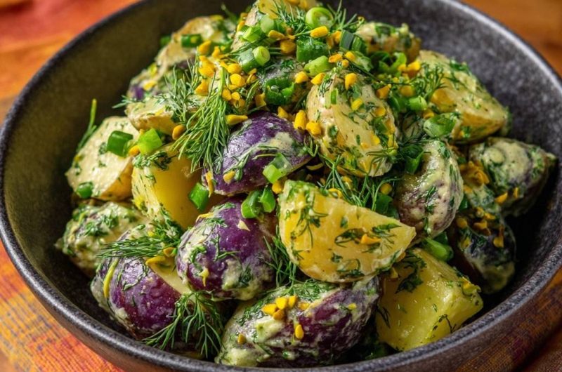 Bunter Dill-Kartoffelsalat