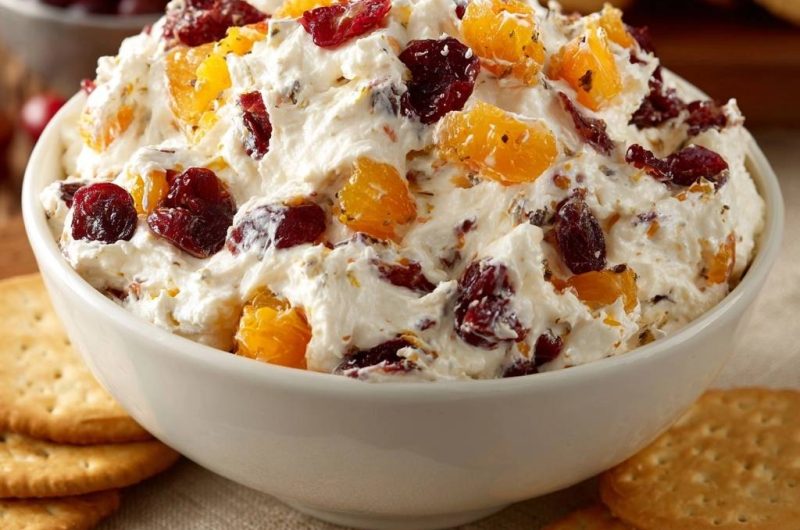 Cranberry-Mandarinen-Dip (Nie wieder wässriger Dip!)