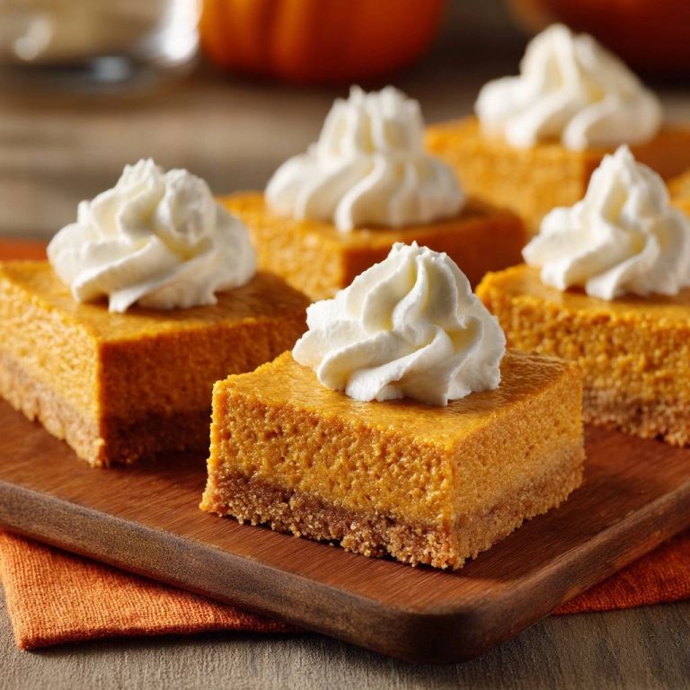 Cremige Kürbis-Schnitten (Der Anti-Matsche-Boden)