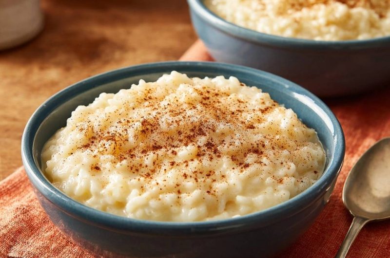 Cremiger Milchreis mit Zimt