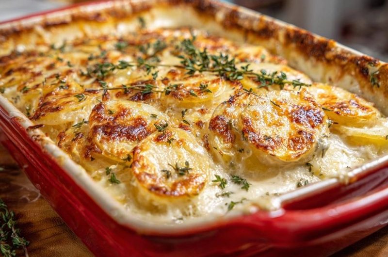 Cremiges Kartoffelgratin