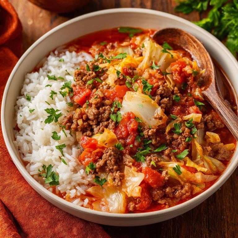 Deftiger Kohl-Hackfleisch-Eintopf: Rezept mit Röst-Aroma