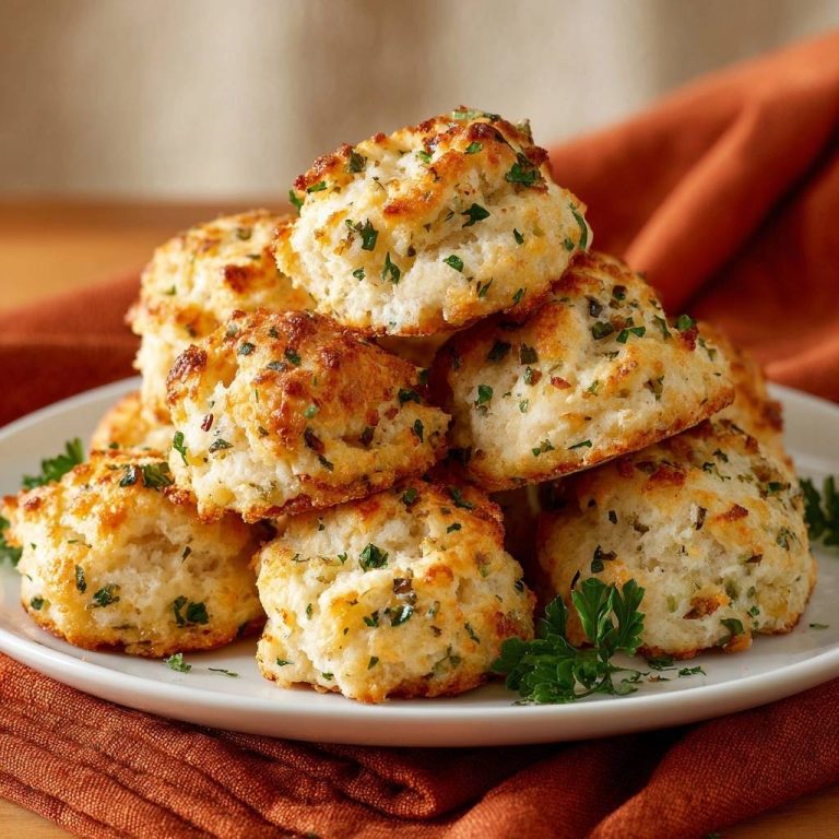 Fluffige Käse-Petersilien-Biscuits (Garantiert jedes Mal fluffig!)