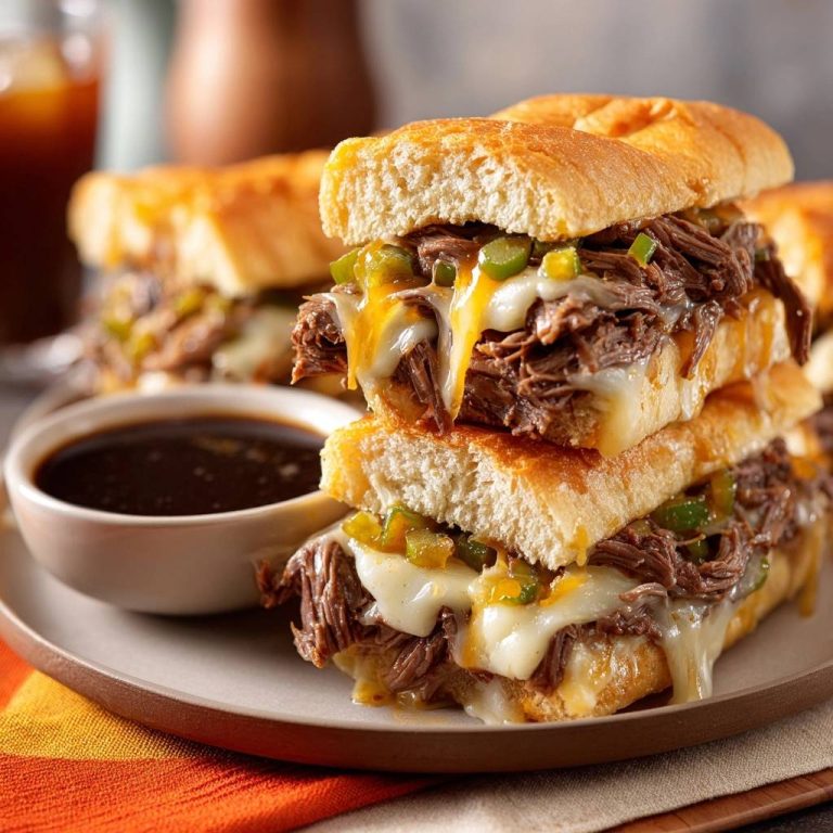 Französisches Rind-Dip-Sandwich Rezept