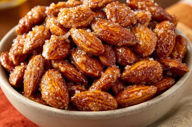 Gebrannte Mandeln (Nie wieder klebende Mandeln!)