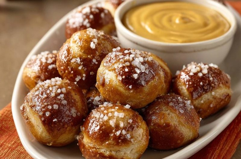 Goldbraune Laugenkastanien