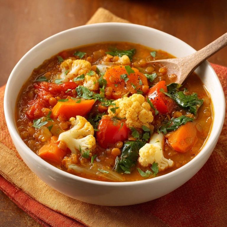 Herzhafter Linseneintopf mit Blumenkohl: Rezept mit Biss
