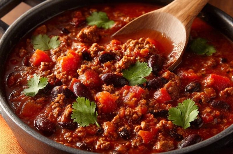 Herzhaftes Chili con Carne (Schluss mit wässriger Soße)