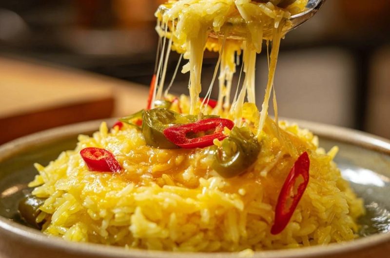 Jalapeño-Käse-Reis