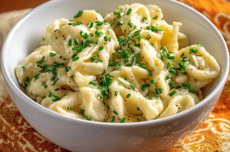 Kartoffelgnocchi mit Schnittlauch