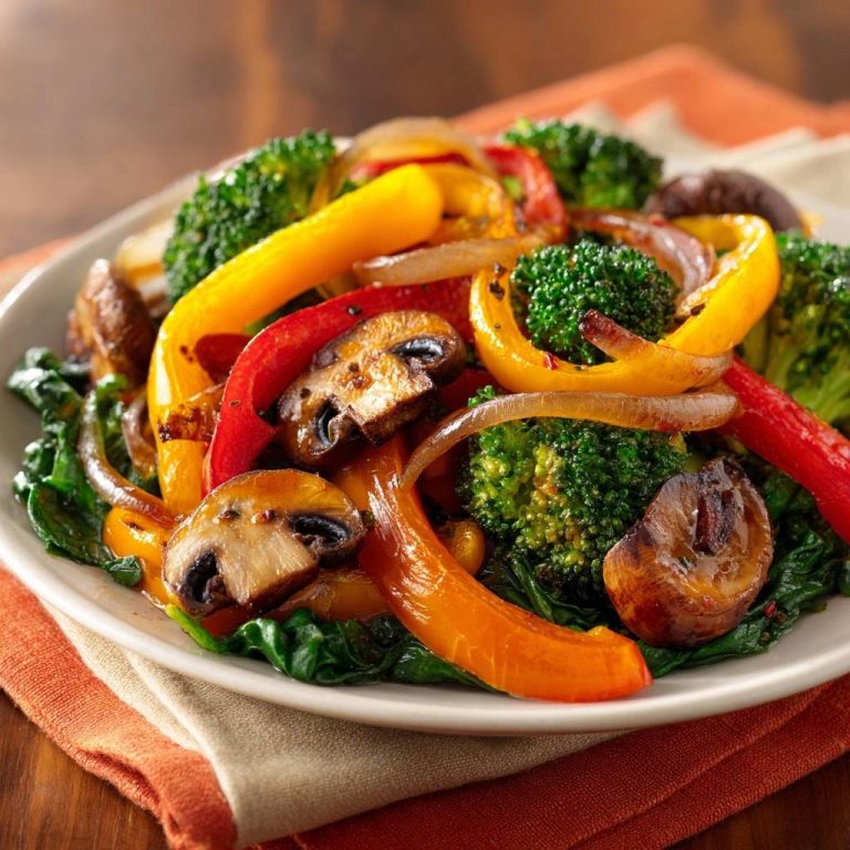 Knackiger Brokkoli-Paprika-Wok (Nie wieder matschiges Gemüse!)