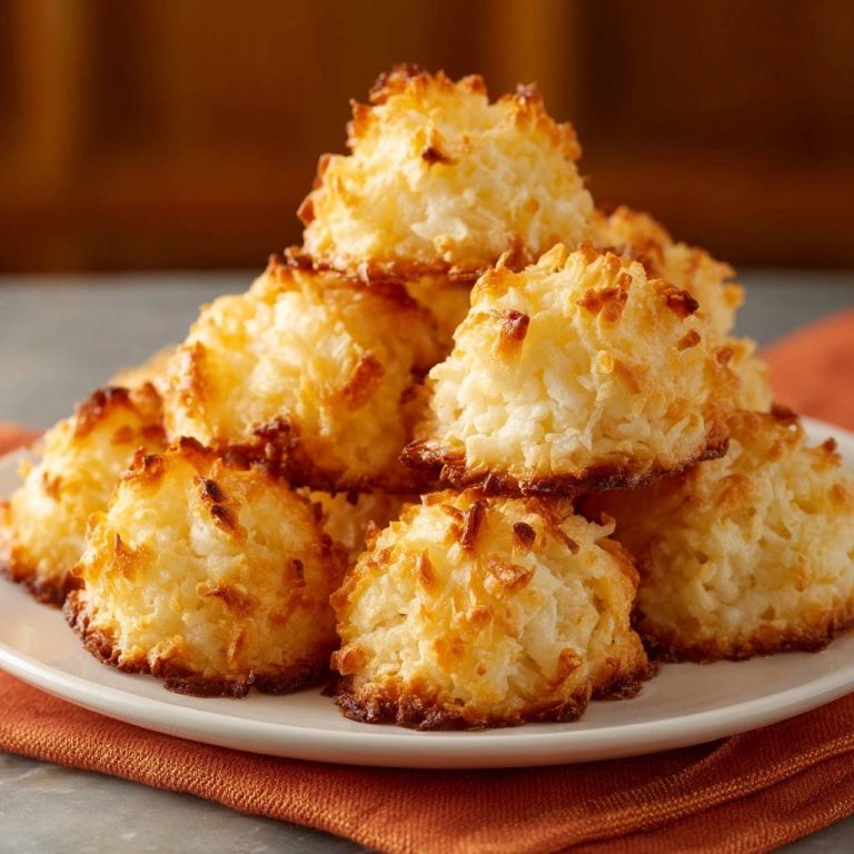 Knusprige Kokosmakronen: Nie wieder matschig!