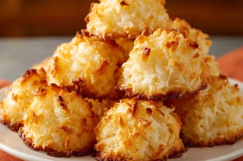 Knusprige Kokosmakronen