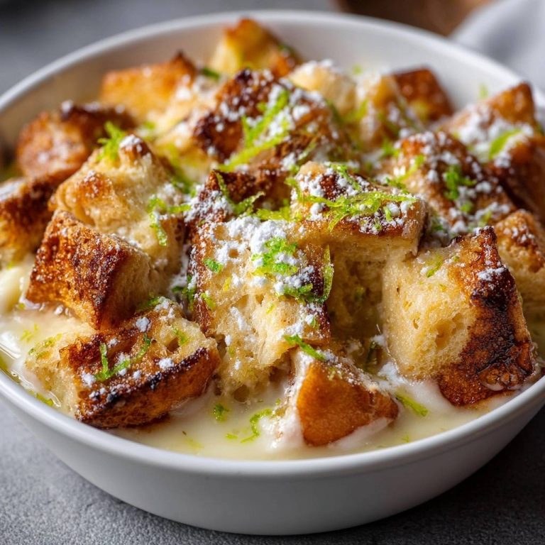 Knusprige Limetten-Brotwuerfel (Nie wieder matschige Brotwürfel!)