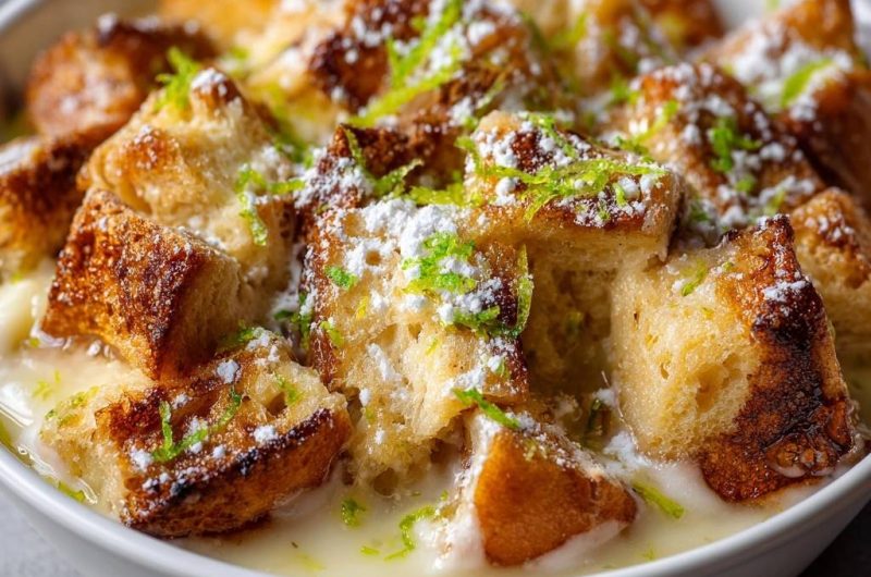 Knusprige Limetten-Brotwuerfel (Nie wieder matschige Brotwuerfel!)