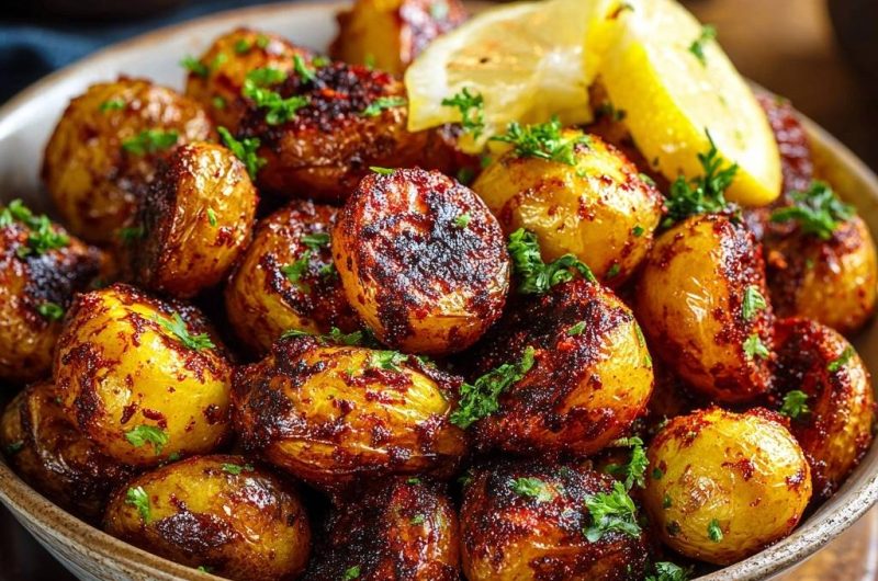 Knusprige Paprika-Babykartoffeln (Nie wieder matschige Stellen!)