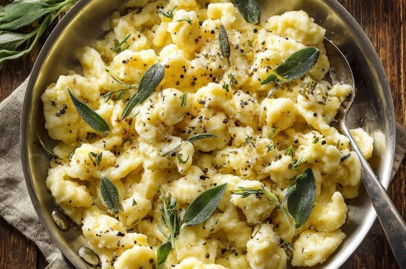 Knusprige Salbei-Schupfnudeln