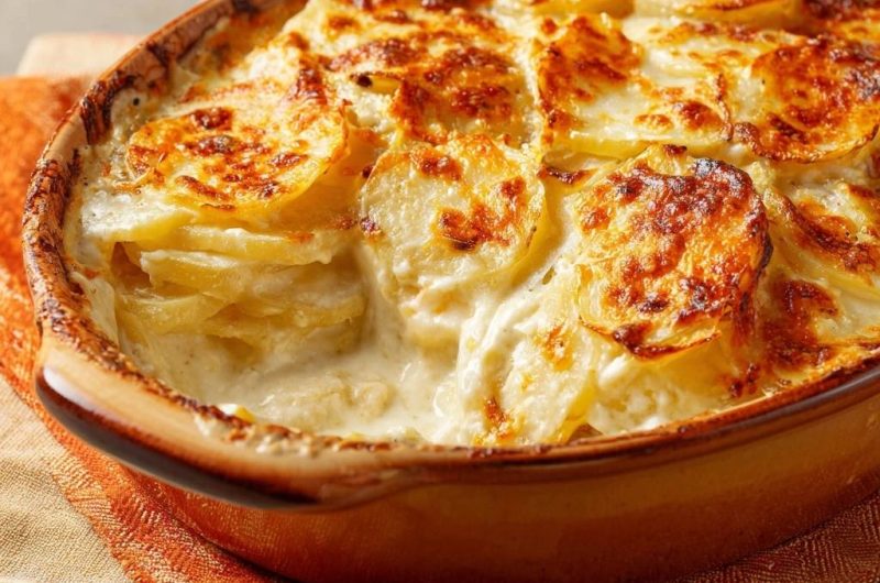 Knuspriges Kartoffelgratin (Keine wässrige Soße mehr)