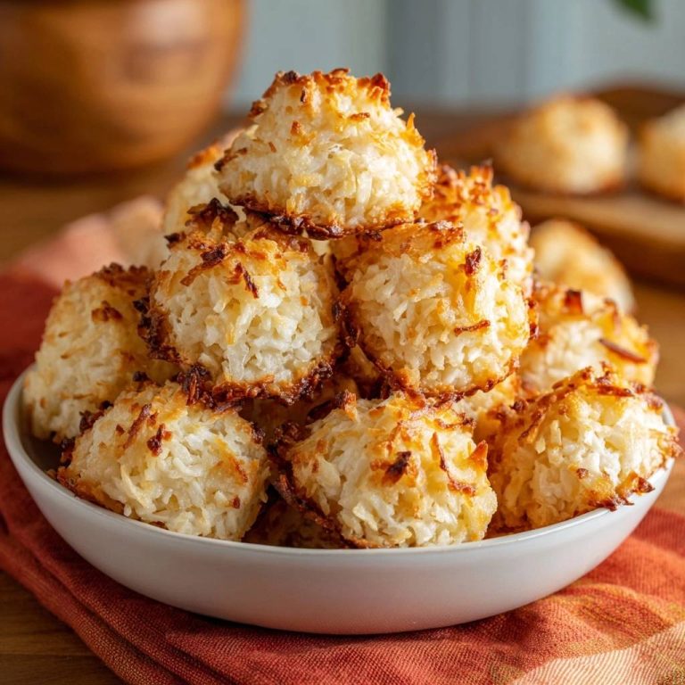 Kokosmakronen (Nie wieder bröckelnde Kokosmakronen!)