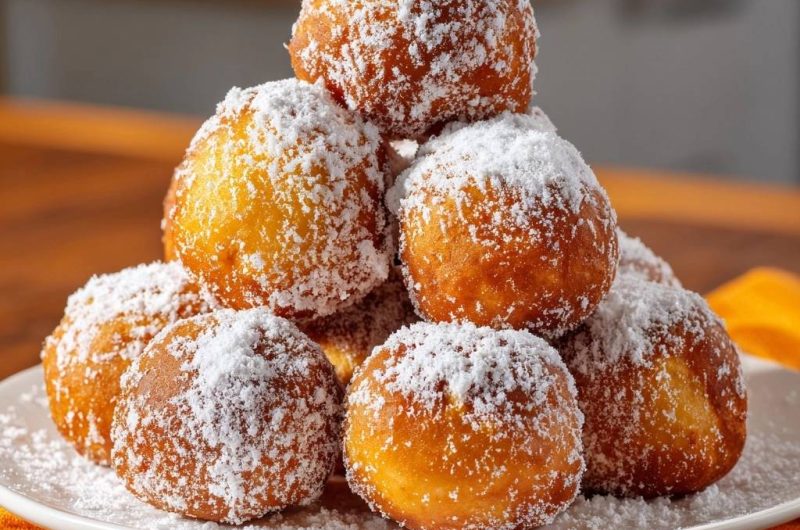 Luftige Puderzucker-Berliner (Nie wieder aufplatzende Teigkugeln!)