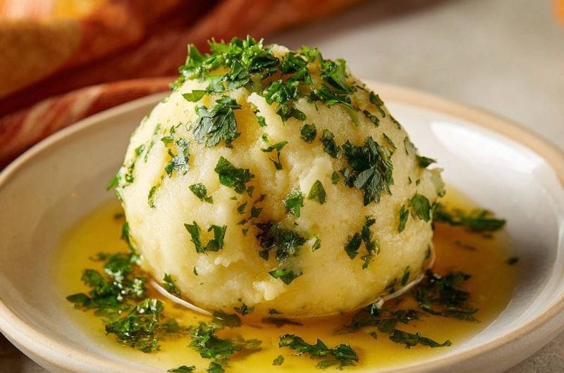 Petersilien-Kartoffelknödel (Nie wieder zerfallende Knödel!)