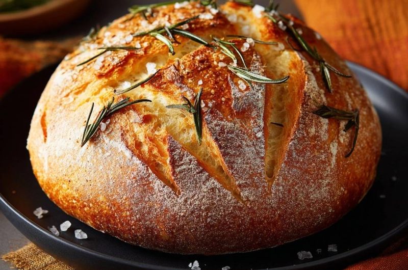 Rustikales Rosmarin-Salz-Brot