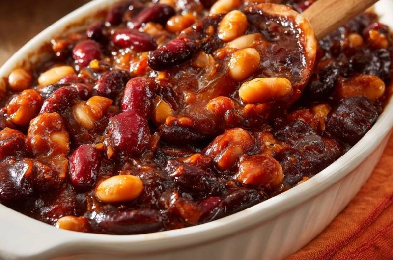 Süße Baked Beans (Keine wässrige Soße mehr)