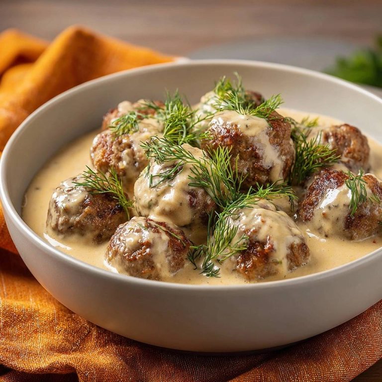 Saftige Fleischbällchen in Dill-Rahmsoße: Das Geheimrezept