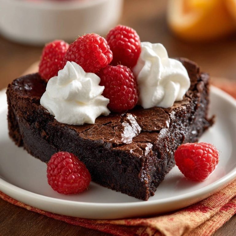 Saftige Schokoladen-Brownies mit Himbeeren: Das Rezept
