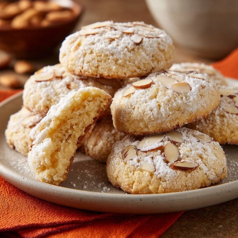 Sandige Mandelkekse (Nie wieder steinharte Mandelkekse!)