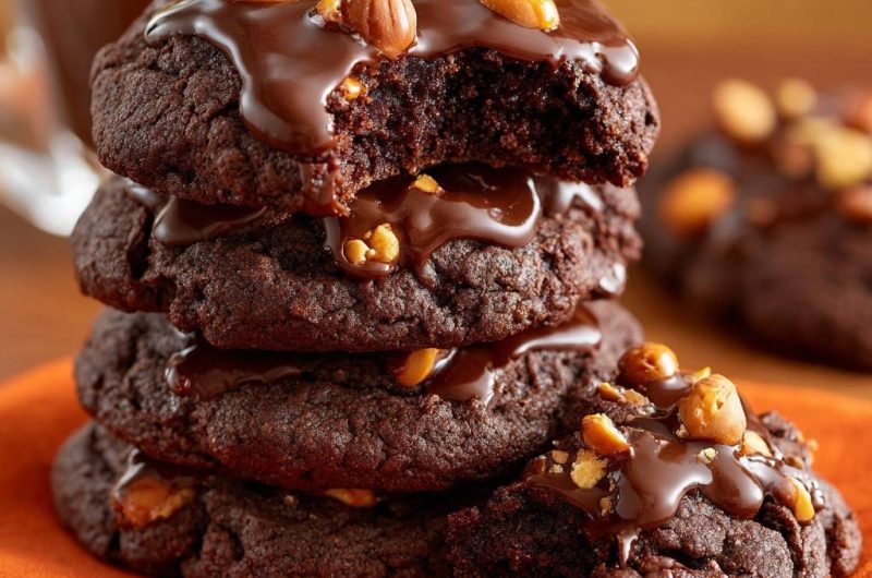Schoko-Haselnuss-Kekse (Nie wieder flache Kekse!)