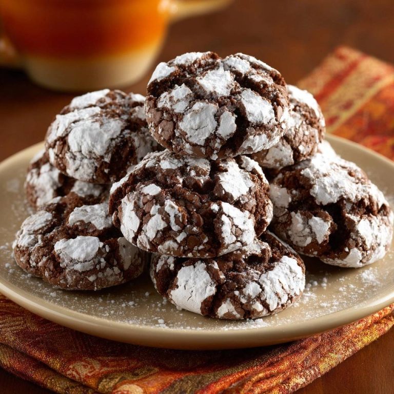 Schokoladen-Crinkle-Kekse: Perfektes Rezept