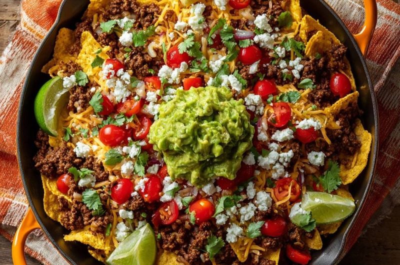 Ultimative Pfannen-Nachos (Der Anti-Matsche-Boden)
