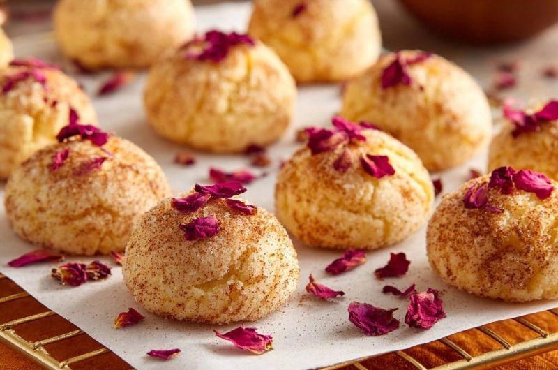 Zimt-Zucker-Rosen-Kekse