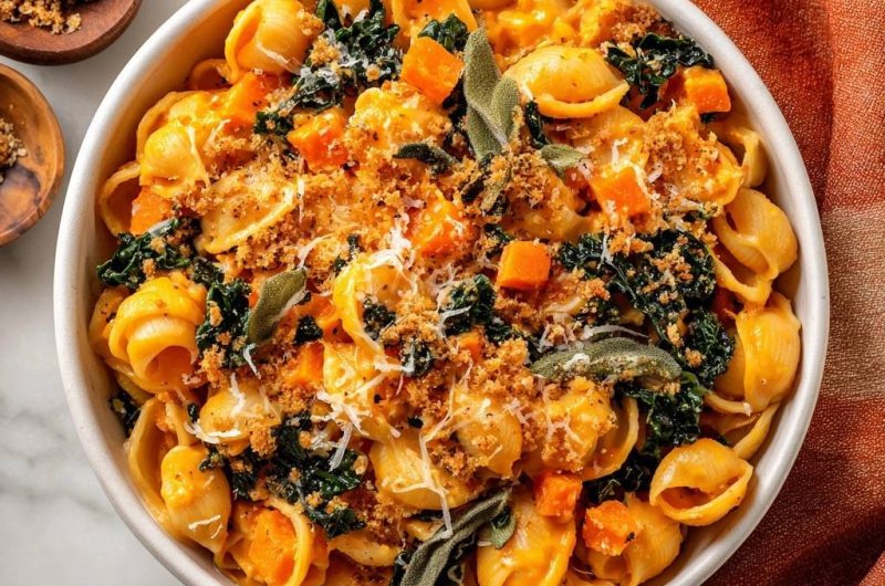 Kürbis-Pasta
