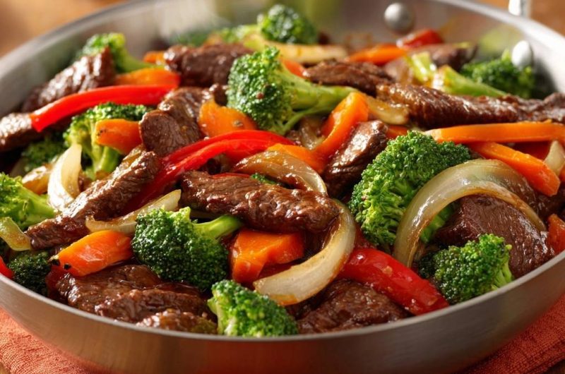 Rindfleisch-Pfanne
