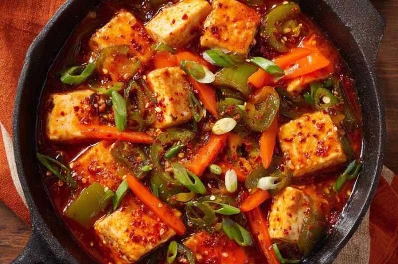 Scharfer Tofu