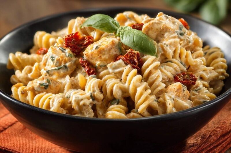 Cremige Toskana-Hähnchen-Pasta