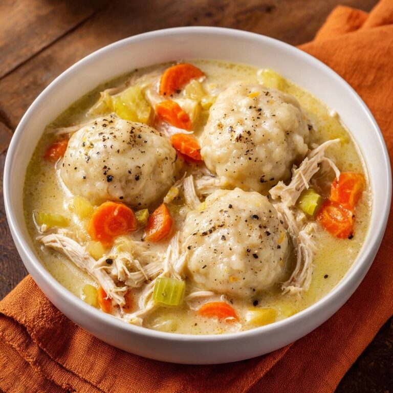 Cremiger Hähncheneintopf mit Knödeln: Rezept mit Gelinggarantie