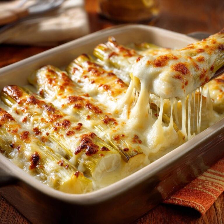 Cremiger Lauch-Auflauf mit Goldkruste: Das beste Rezept