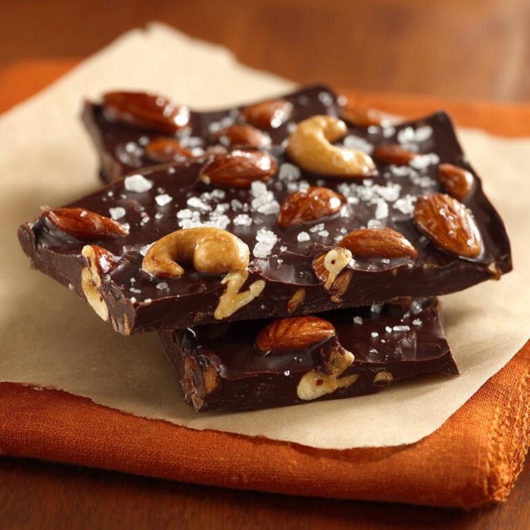 Dunkle Nuss-Meersalz-Schokolade: Rezept für perfekten Glanz