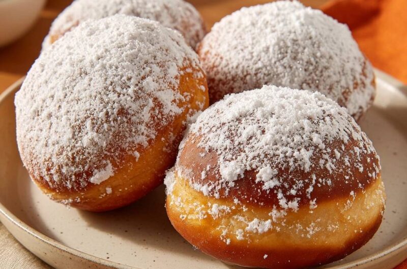 Fluffige Berliner Pfannkuchen