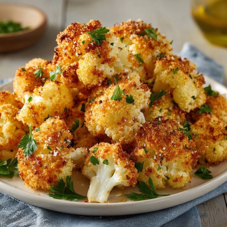 Goldbraun gerösteter Parmesan-Blumenkohl: Extra knusprig