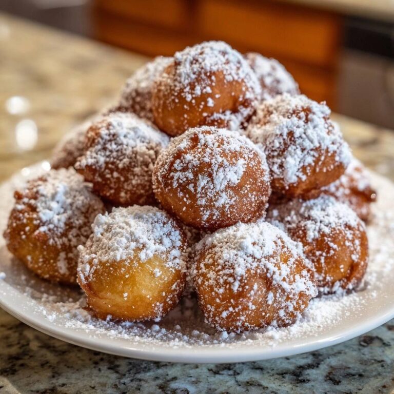 Goldbraune Quarkbällchen: Außen knusprig, innen fluffig
