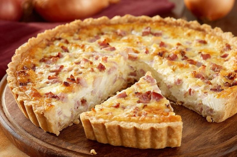 Herzhafte Quiche Lorraine (Der Anti-Matsche-Boden)