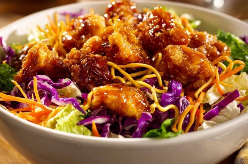 Knusprige Asia-Hähnchen-Bowl