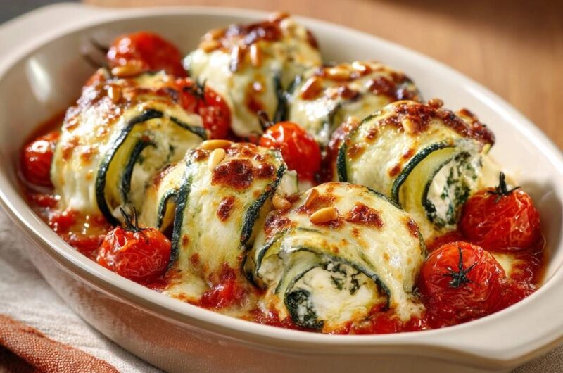 Mediterrane Zucchini-Involtini (Der Anti-Matsche-Boden)