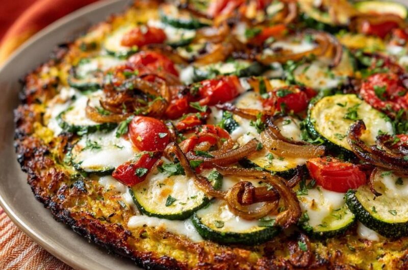 Mediterrane Zucchini-Kartoffel-Pfanne (Der Anti-Matsche-Boden)